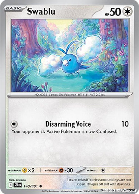 Swablu - 148/191 - [SSP - SV08: Surging Sparks]