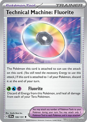 Technical Machine: Fluorite - 188/191 - [SSP - SV08: Surging Sparks]