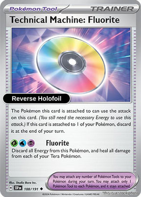 Technical Machine: Fluorite - 188/191 - [SSP - SV08: Surging Sparks] - Reverse Holofoil