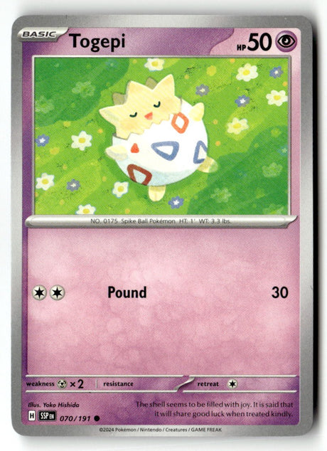 Togepi - 070/191 - [SSP - SV08: Surging Sparks]
