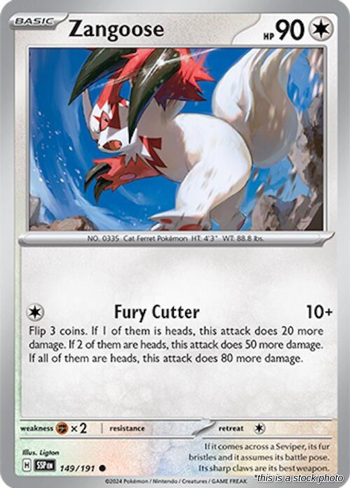 Zangoose - 149/191 - [SSP - SV08: Surging Sparks]