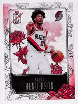Scoot Henderson 2025-26 Topps Signature Class Roses #R-15