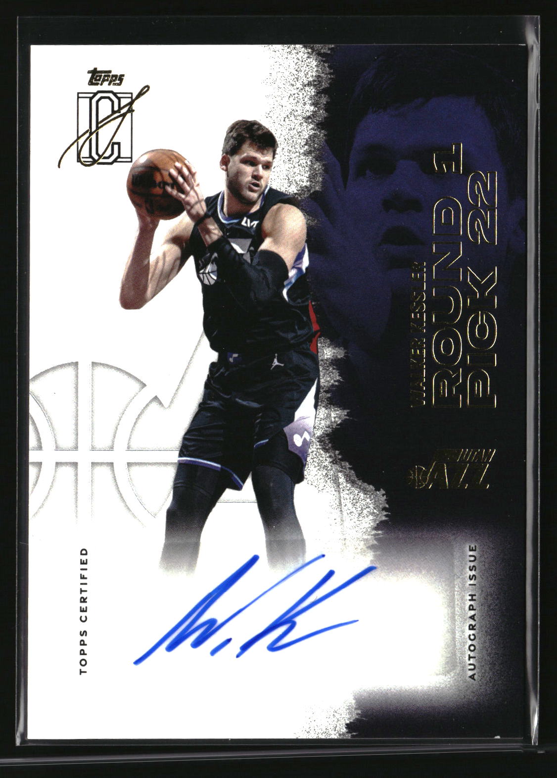 Walker Kessler 2025-26 Topps Signature Class Veteran Class Autographs #VCA-WK