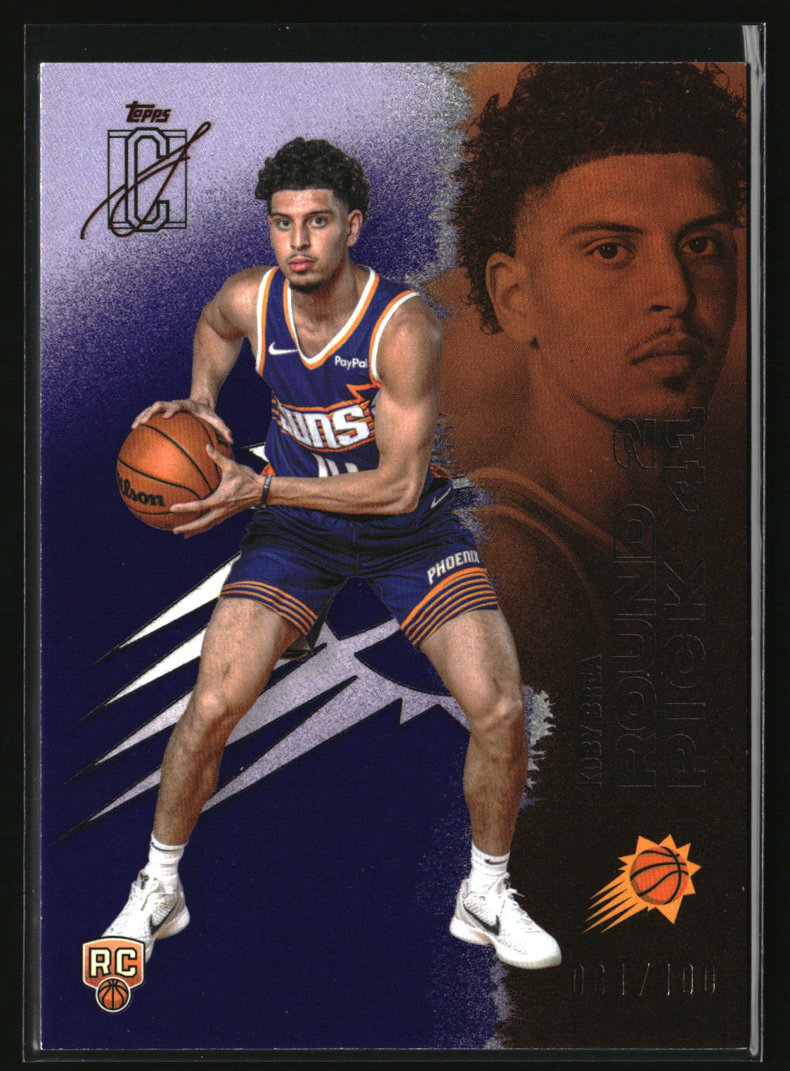 Koby Brea 2025-26 Topps Signature Class Purple /100 #134