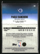 Paolo Banchero 2025-26 Topps Signature Class Chrome Refractors #64