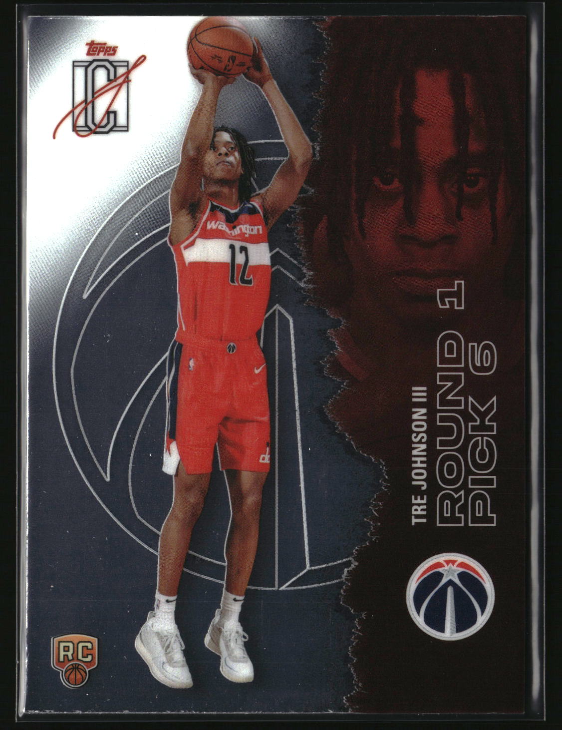 Tre Johnson III 2025-26 Topps Signature Class Chrome #140