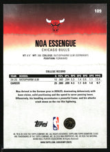 Noa Essengue 2025-26 Topps Signature Class #109
