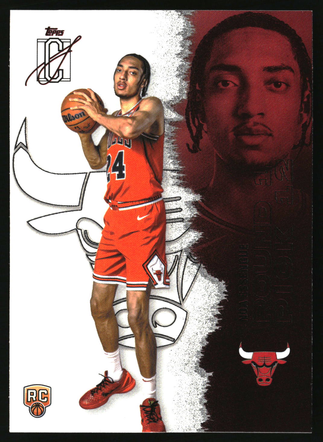 Noa Essengue 2025-26 Topps Signature Class #109