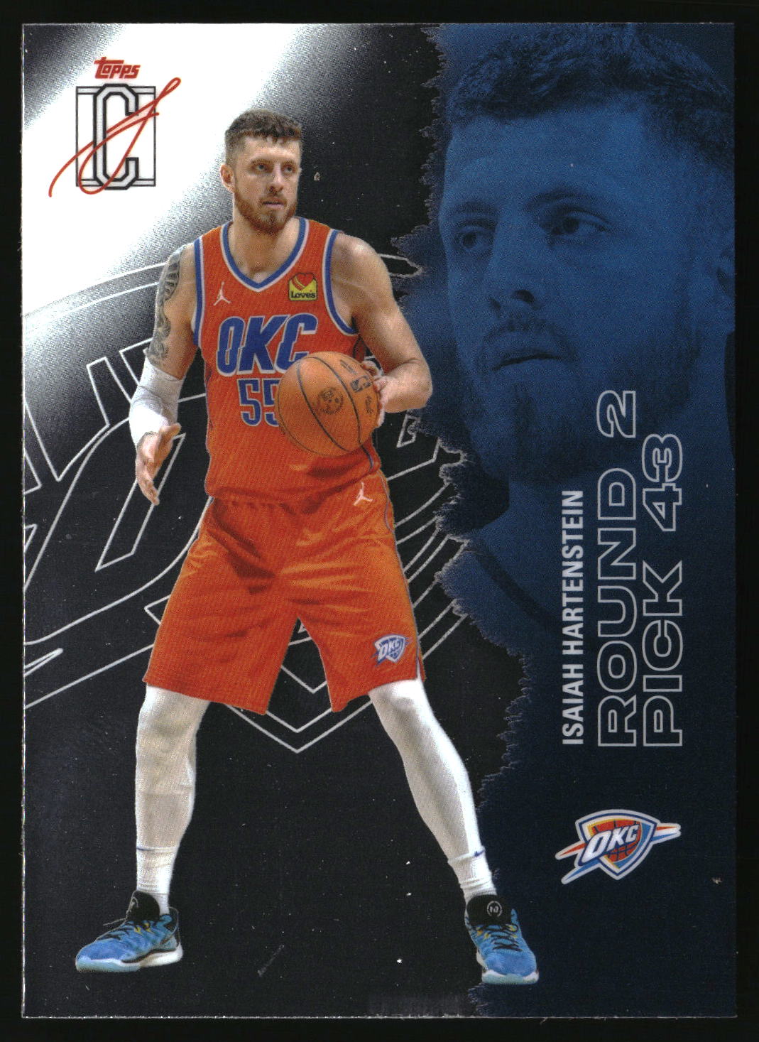 Isaiah Hartenstein 2025-26 Topps Signature Class Chrome #41
