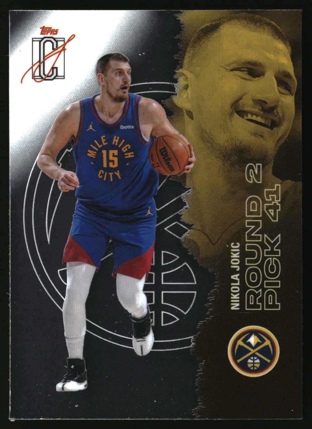 Nikola Jokić 2025-26 Topps Signature Class Chrome #95