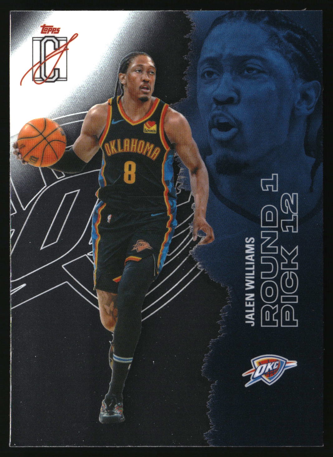 Jalen Williams 2025-26 Topps Signature Class Chrome #87