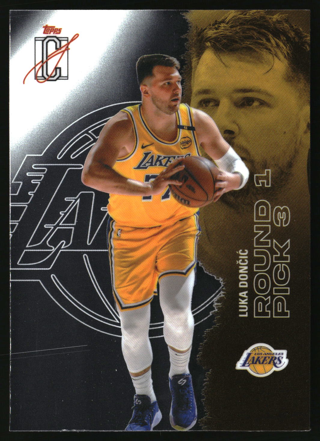 Luka Dončić 2025-26 Topps Signature Class Chrome #83
