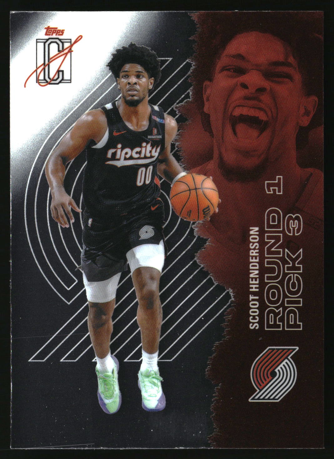 Scoot Henderson 2025-26 Topps Signature Class Chrome #75