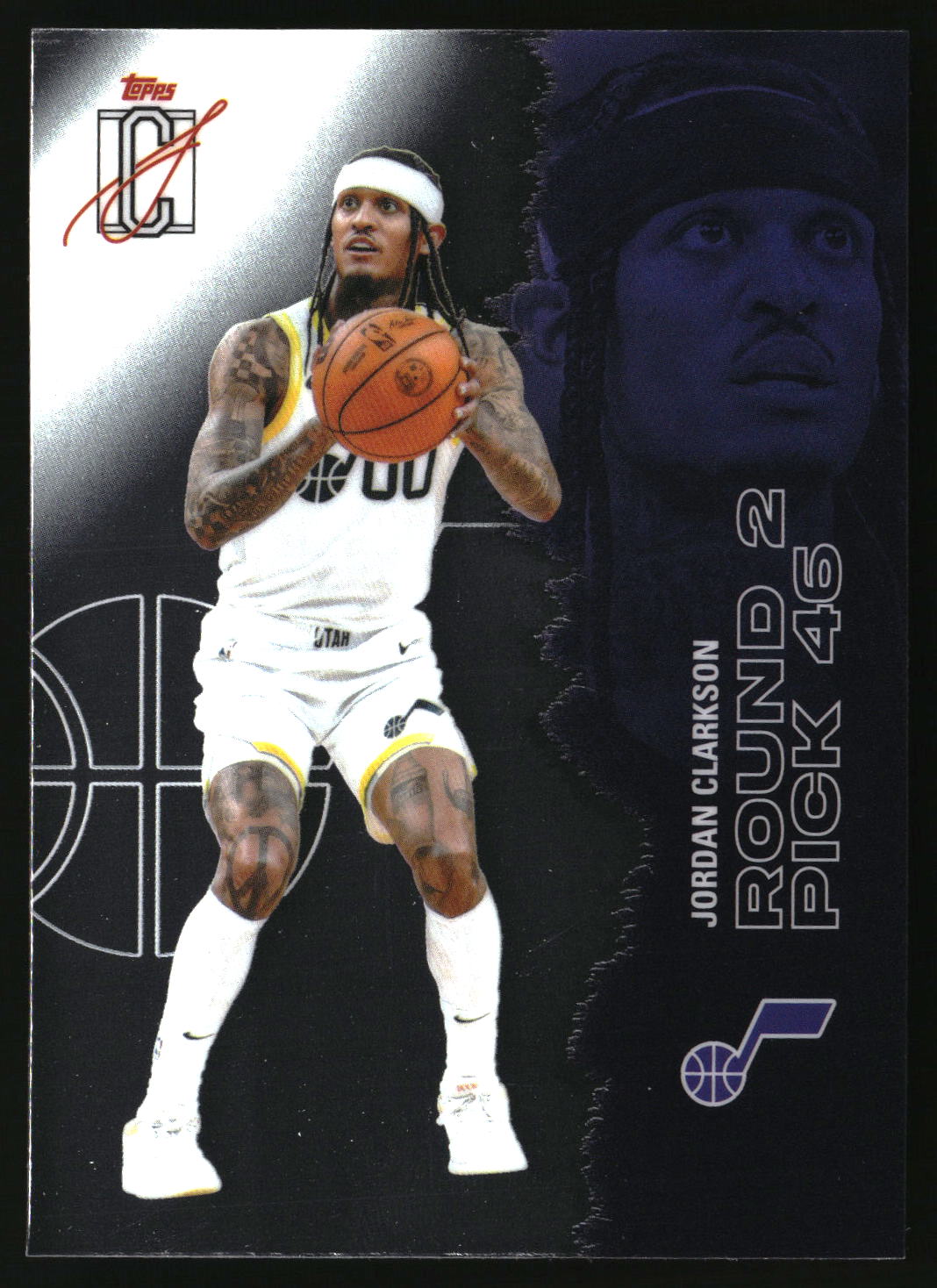 Jordan Clarkson 2025-26 Topps Signature Class Chrome #100