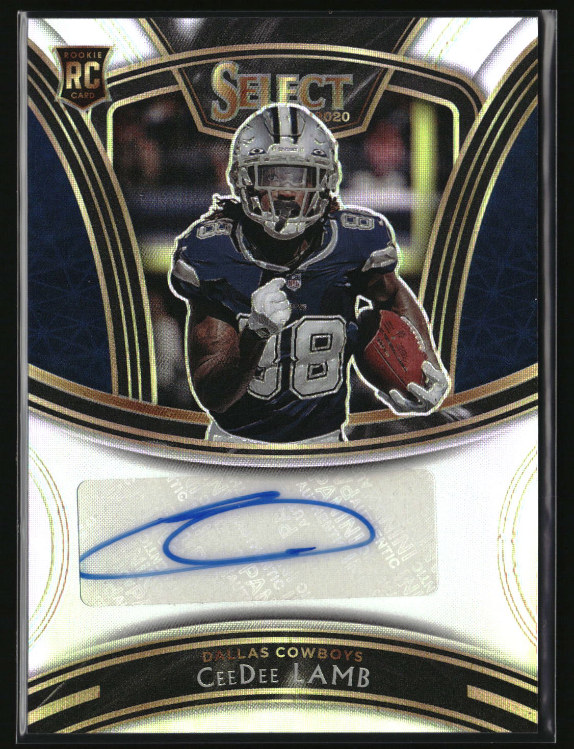 CeeDee Lamb 2020 Panini Select Select Signatures #SS-CDL