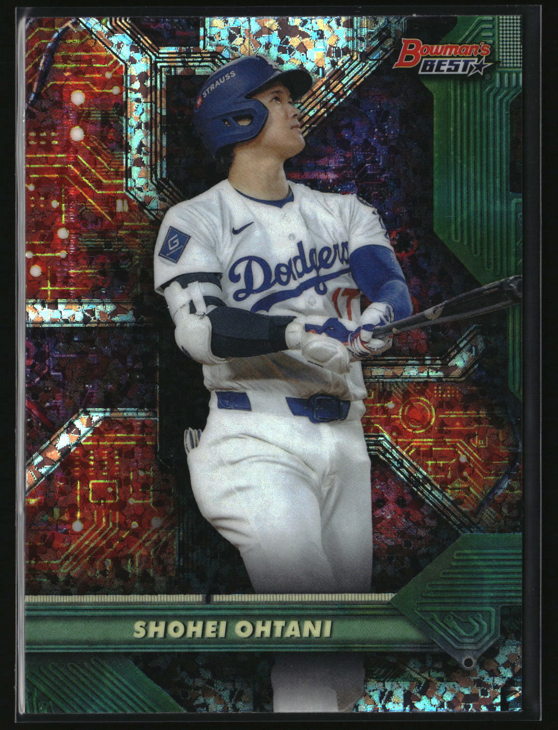 Shohei Ohtani 2025 Bowman's Best Circuitry Mini-Diamond Refractors #C-14