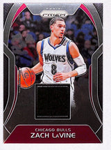 Zach LaVine 2017-18 Panini Prizm Sensational Swatches #SW-ZL
