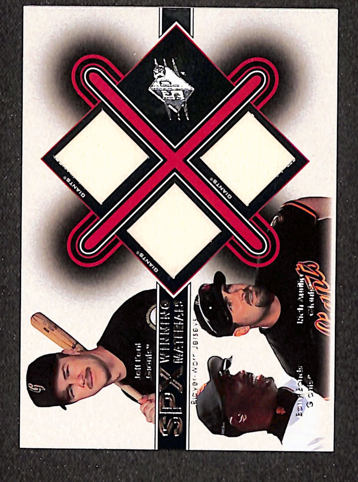 2001 Upper Deck Rookie Update - SPx Update Winning Materials Trios #KBA