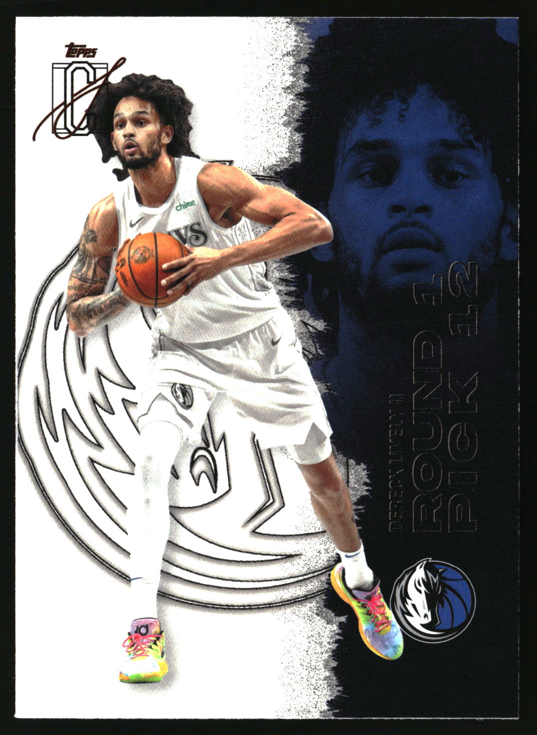 Dereck Lively II 2025-26 Topps Signature Class #86