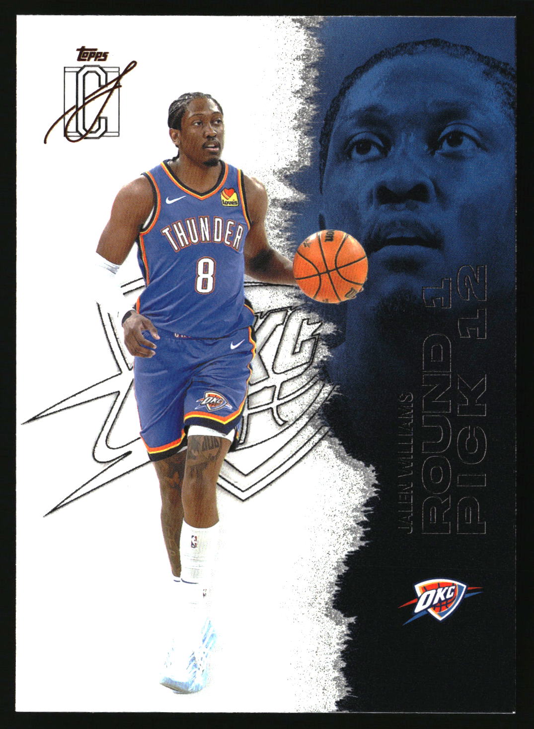 Jalen Williams 2025-26 Topps Signature Class #87