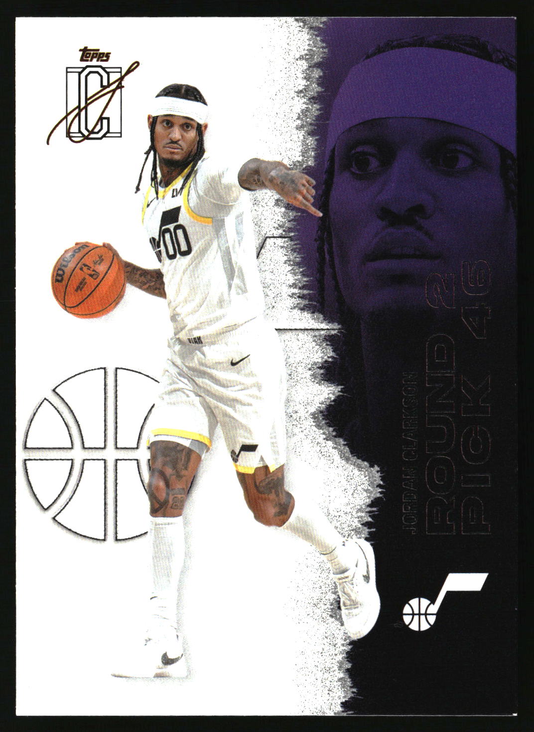 Jordan Clarkson 2025-26 Topps Signature Class #100