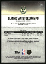 Giannis Antetokounmpo 2025-26 Topps Signature Class #56