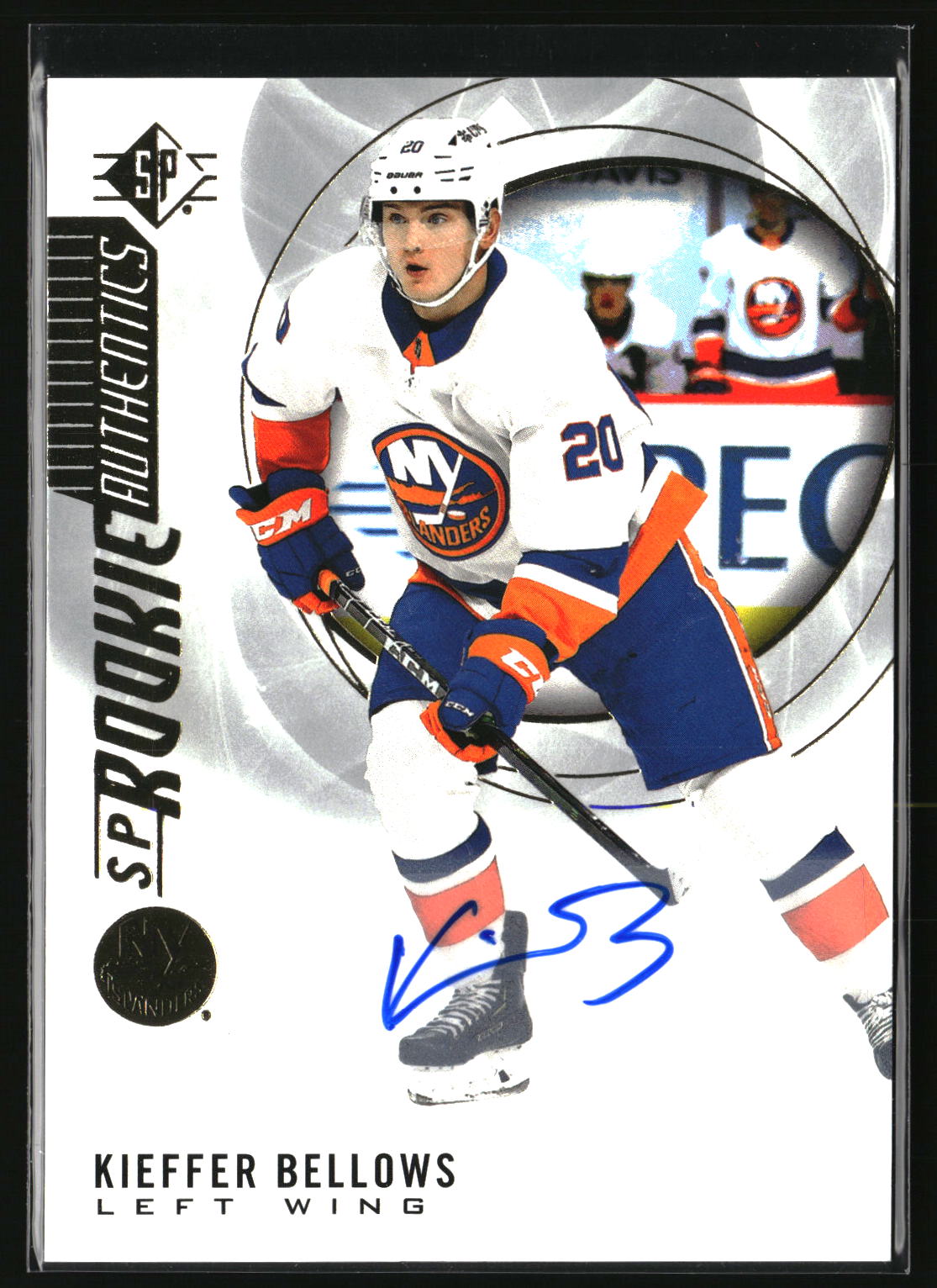 Kieffer Bellows 2020-21 SP Signatures #128