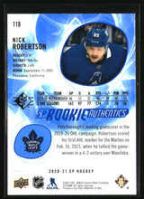 Nick Robertson 2020-21 SP Blue #118