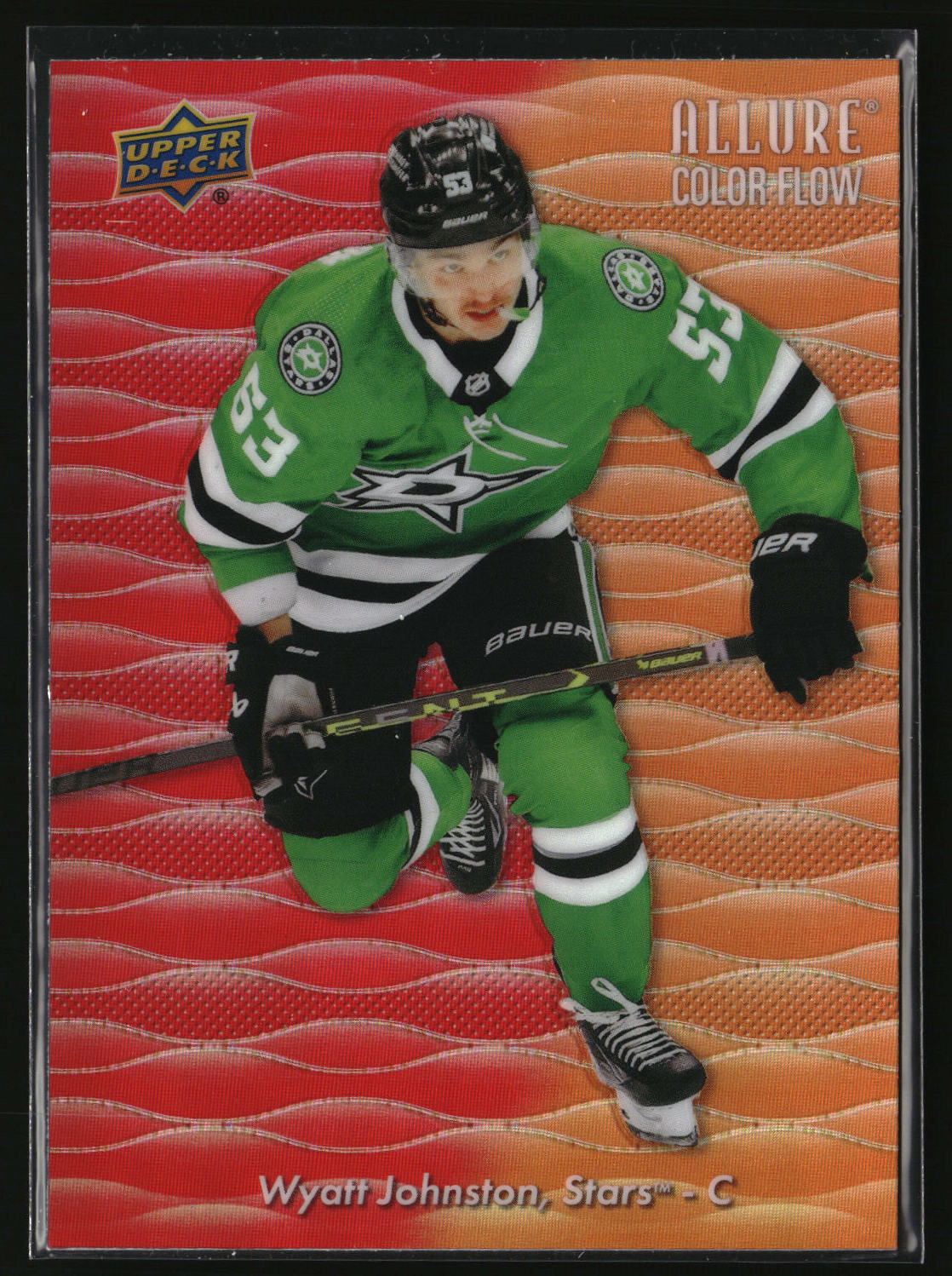 Wyatt Johnston 2023-24 Upper Deck Allure Color Flow Red-Orange #CF-14