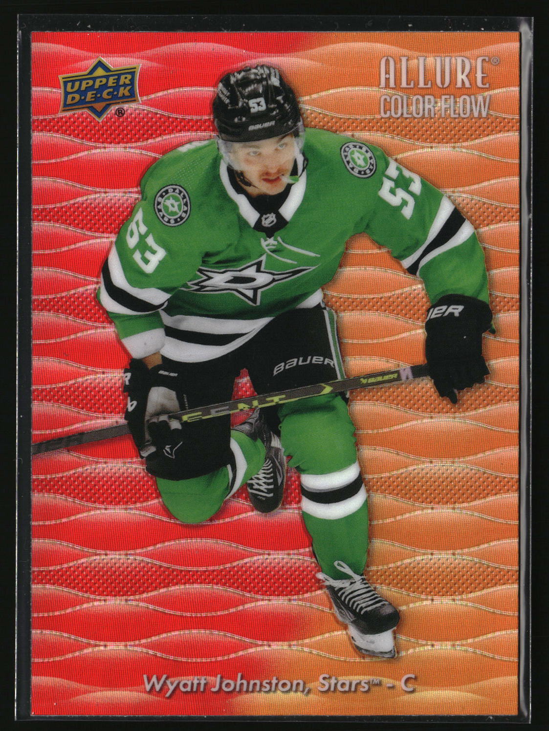Wyatt Johnston 2023-24 Upper Deck Allure Color Flow Red-Orange #CF-14