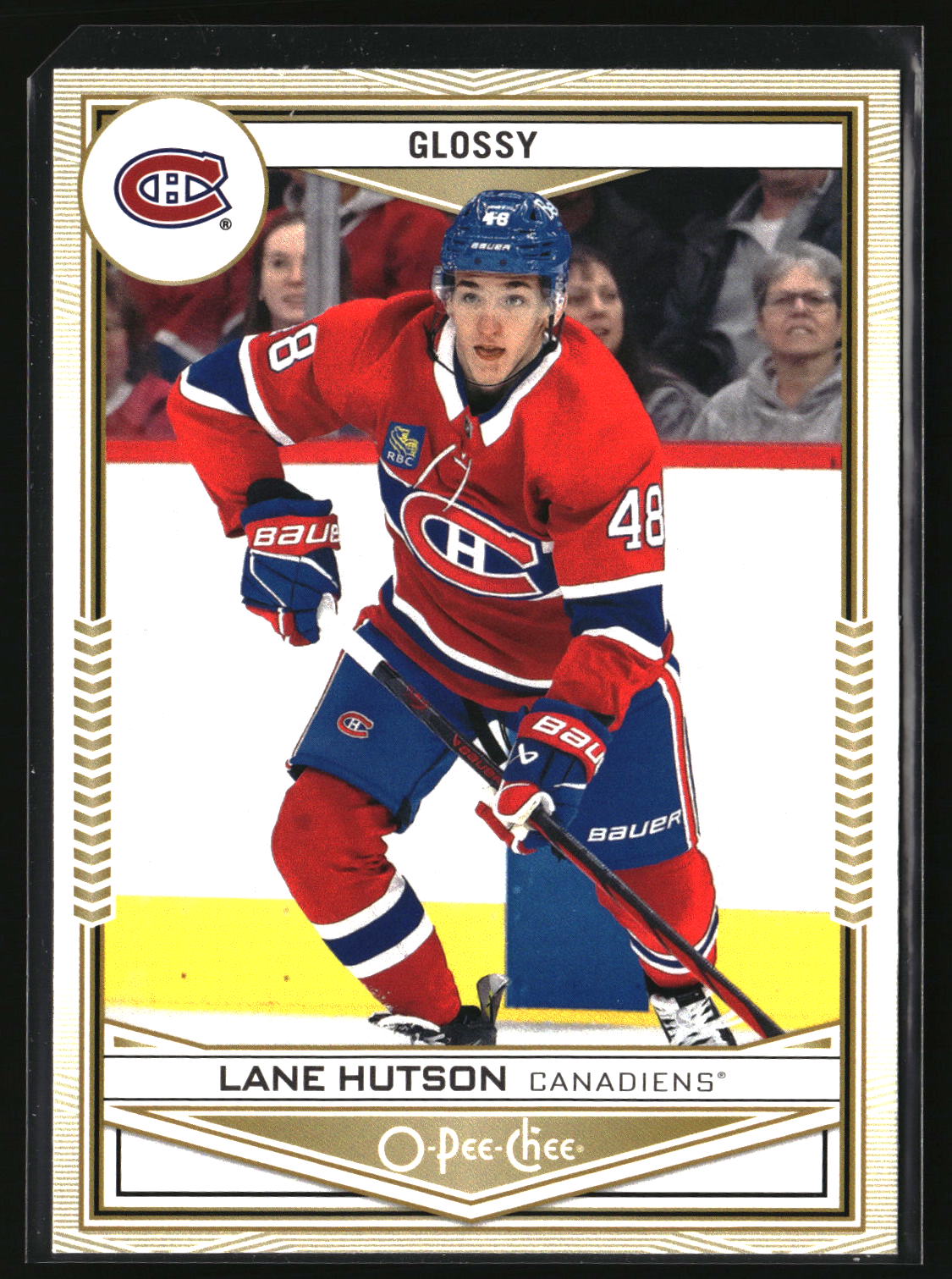 Lane Hutson 2024-25 Upper Deck O-Pee-Chee Glossy #OPC-50