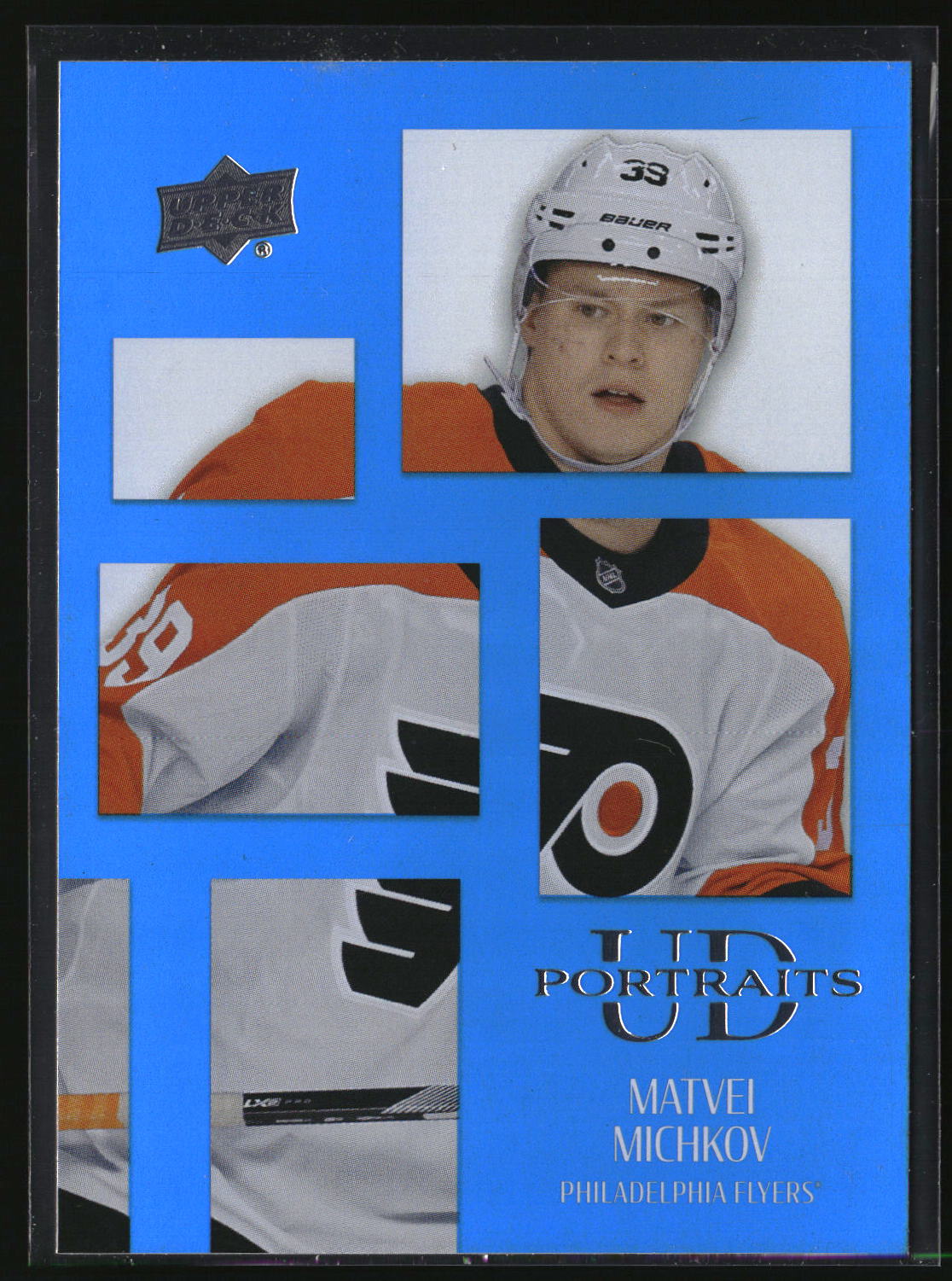 Matvei Michkov 2024-25 Upper Deck UD Portraits #P47