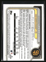 Jackson Merrill 2024 Bowman Chrome Prospects Green Grass Ref #BCP-145 #/99