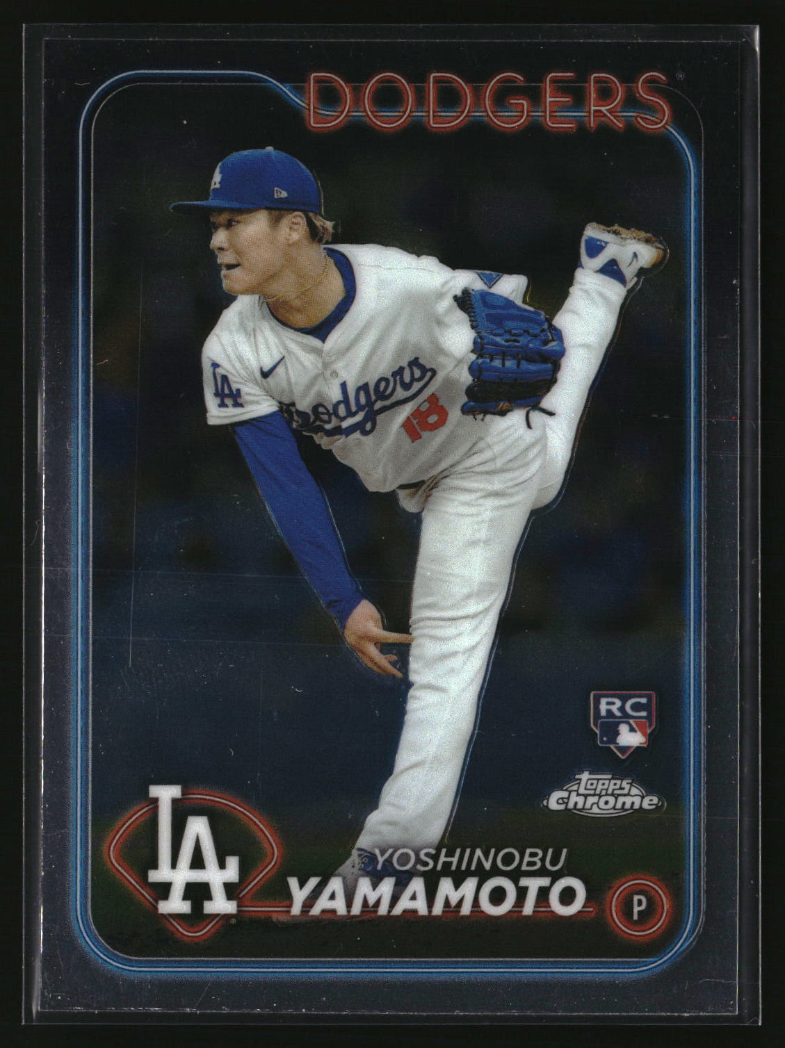 Yoshinobu Yamamoto 2024 Topps Chrome #18