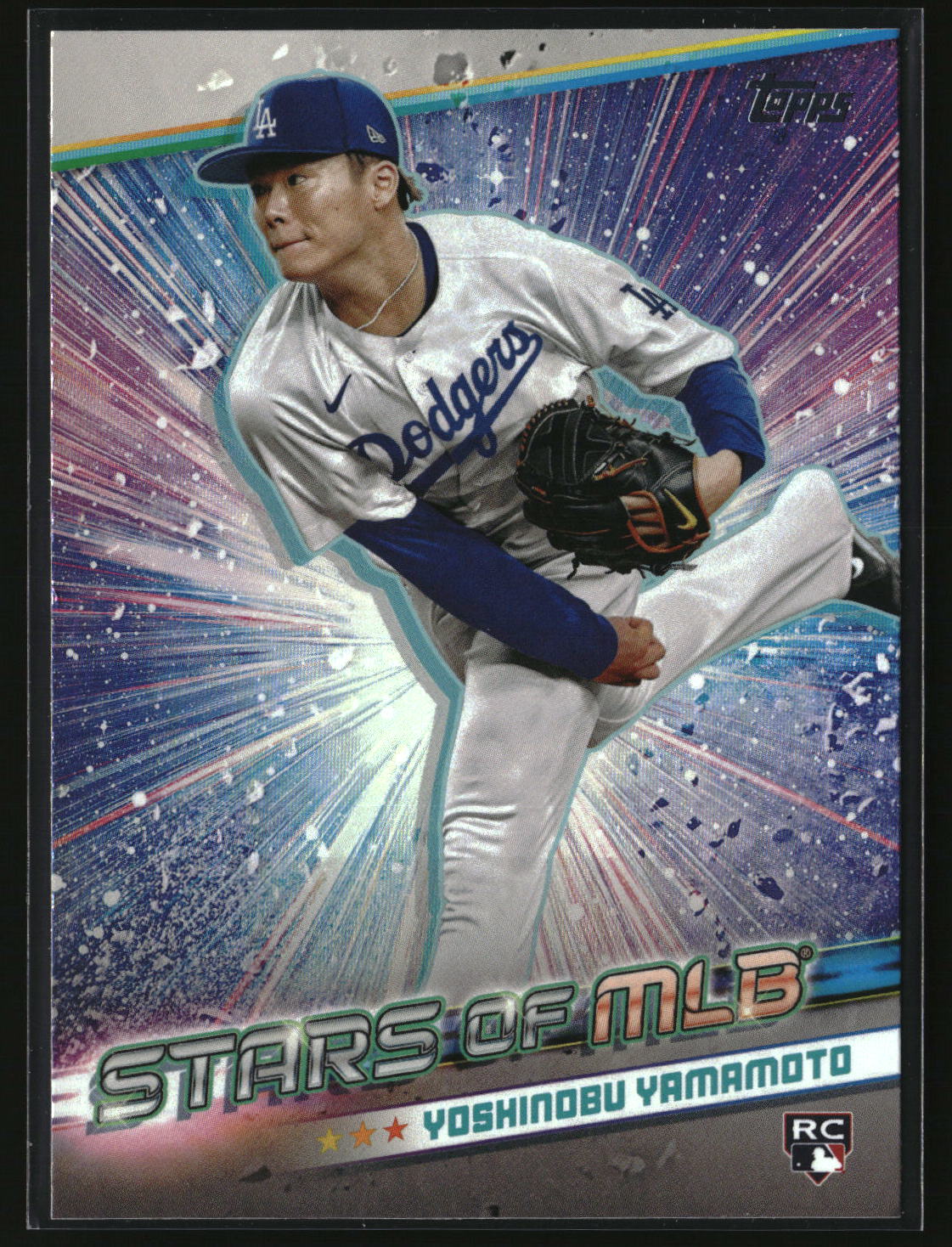 Yoshinobu Yamamoto 2024 Topps Stars of MLB #SMLB-57
