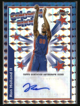 Ron Holland II 2024-25 Finest Colossal Shots Autographs Geometric #BSA-RHO