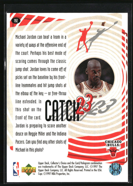 Michael Jordan 1997-98 Collector's Choice #192