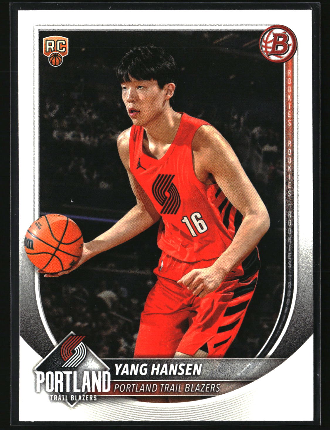 Yang Hansen 2025-26 Bowman #16