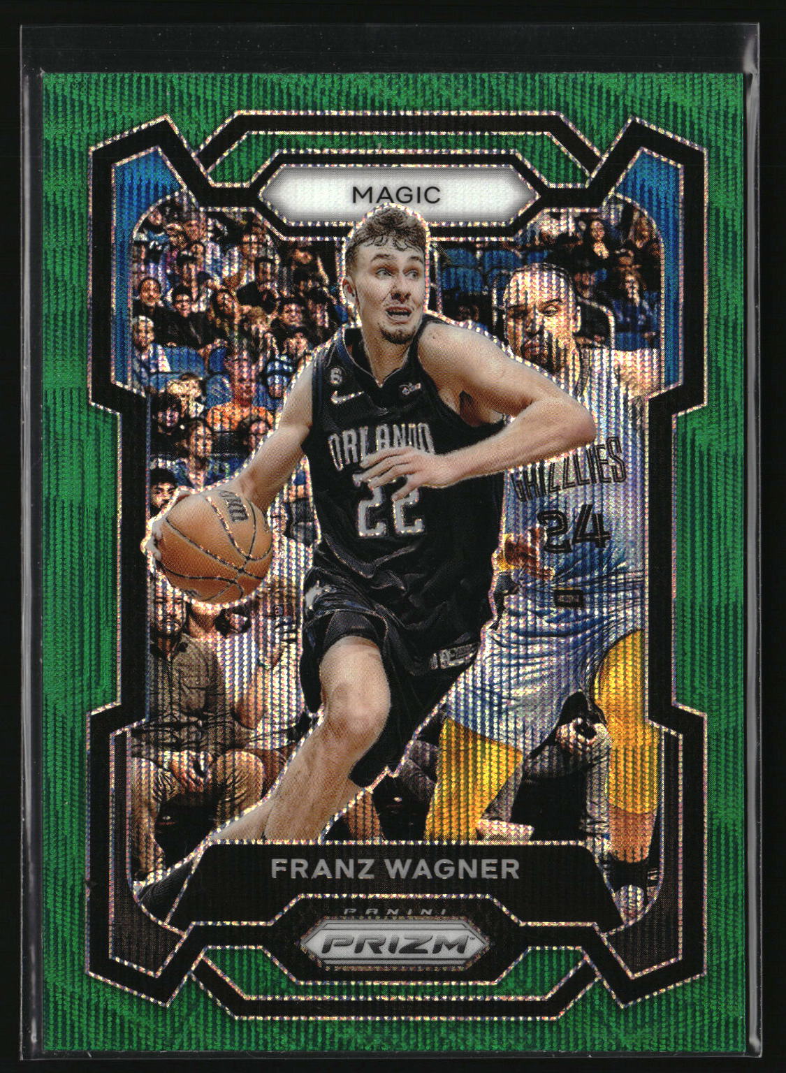 Franz Wagner 2023-24 Panini Prizm Prizms Green Wave #1