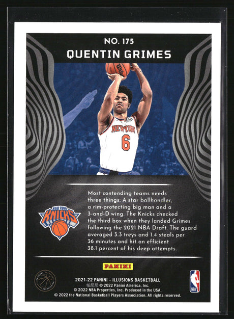 Quentin Grimes 2021-22 Panini Illusions #175