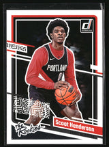 Scoot Henderson 2023-24 Donruss The Rookies #2