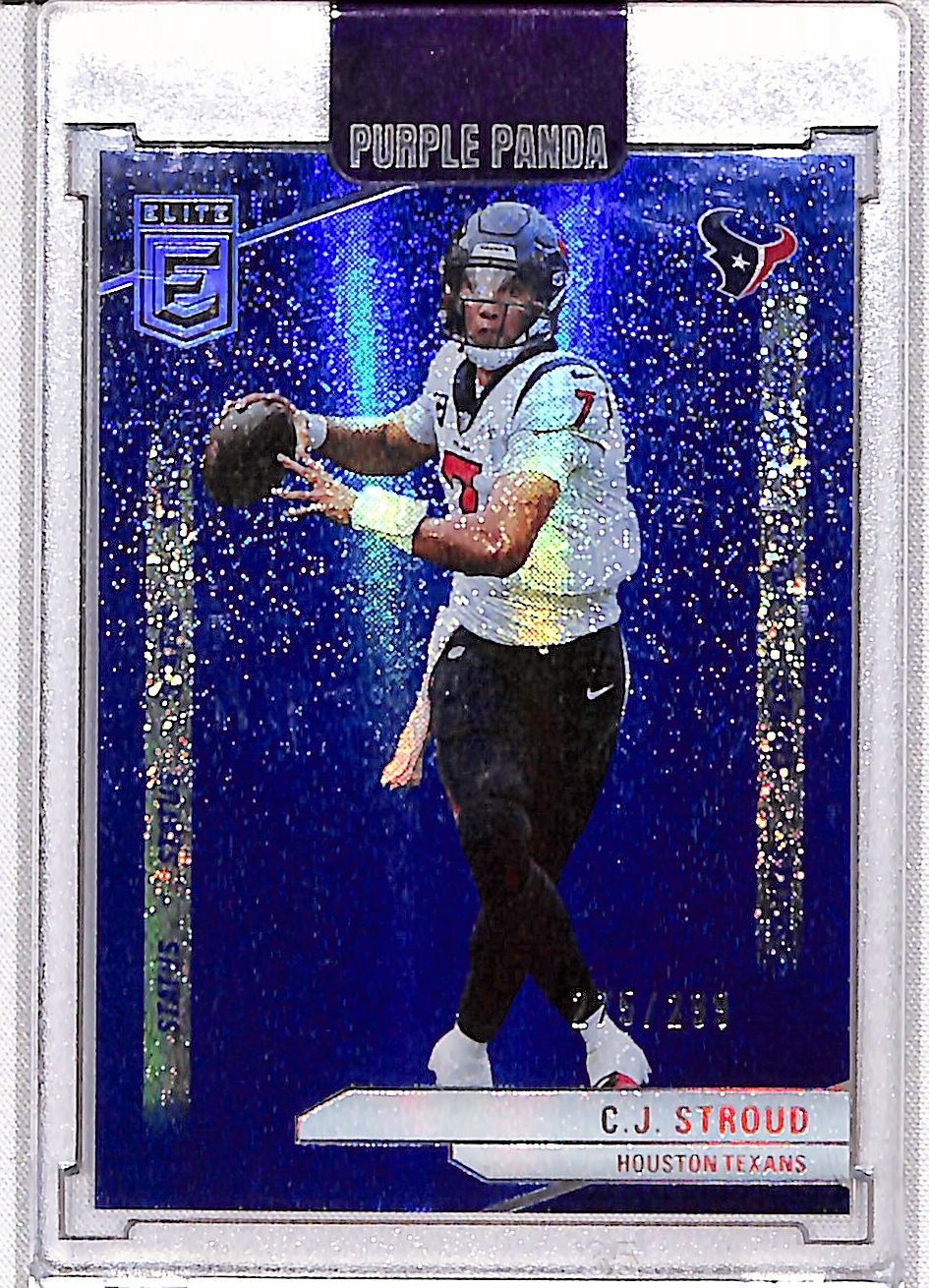 C.J. Stroud 2024 Donruss Elite Status Sparkle #50 #/299