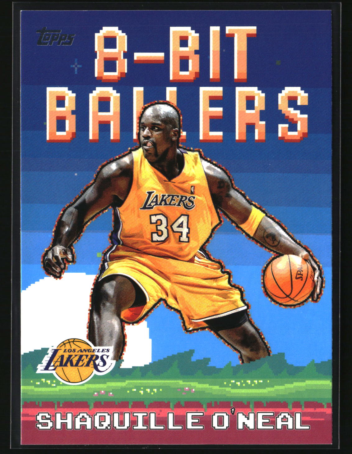 Shaquille O'Neal 2025-26 Topps 8-Bit Ballers #8B-21