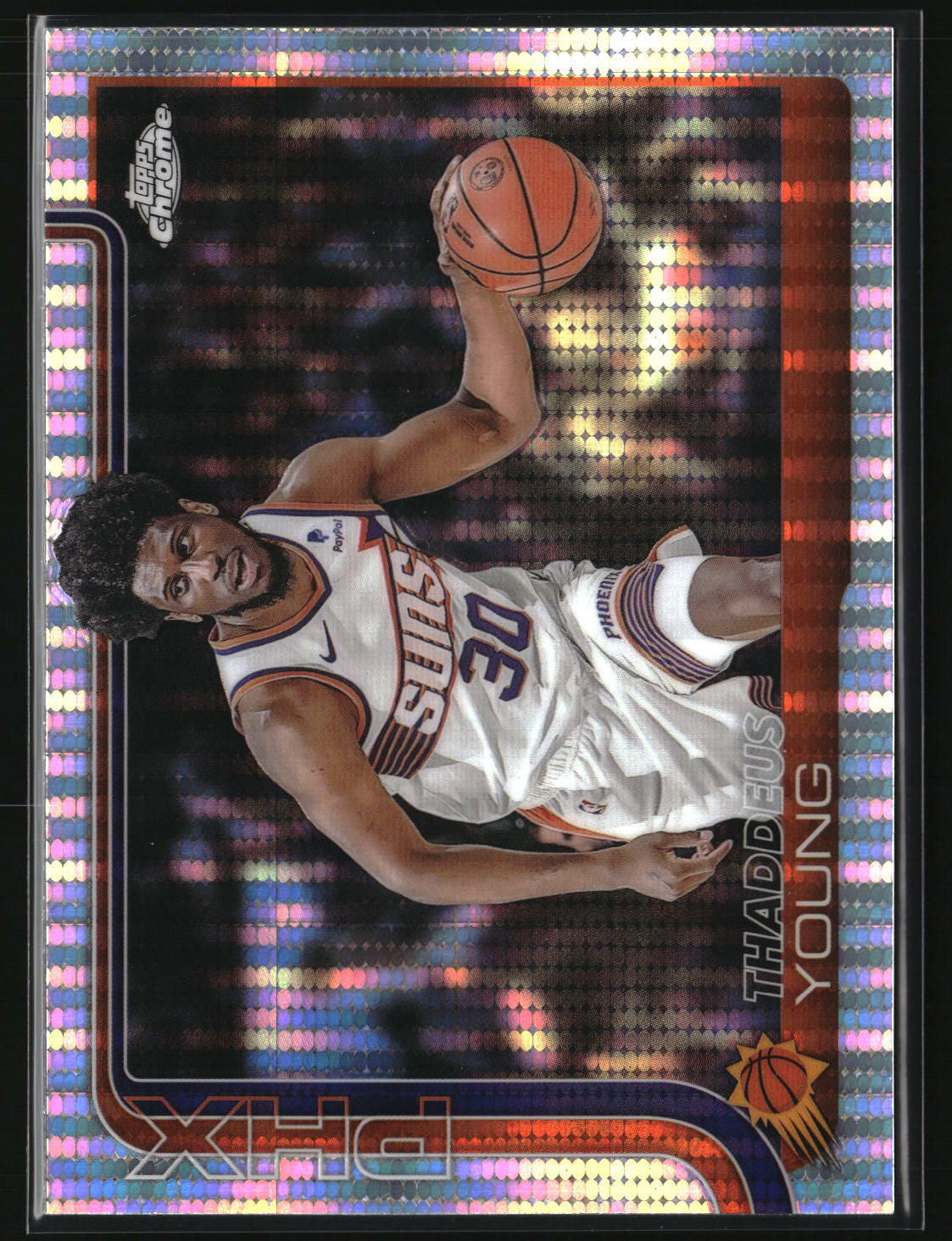 Thaddeus Young 2025-26 Topps Chrome Pulsar Refractor #135