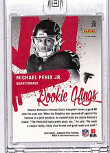 Michael Penix Jr. 2024 Donruss Optic Rookie Kings #20