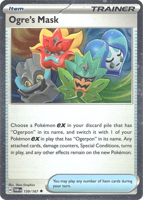 Ogre's Mask - 159/167 (Cosmos Holo) [MCAP - 159/167]