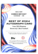 Load image into Gallery viewer, Cobee Bryant 2024 Bowmans Best University Auto #BOA-CBR
