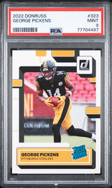 George Pickens 2022 Donruss #323 PSA 9