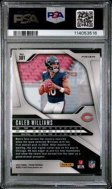 Caleb Williams 2024 Panini Prizm Silver #301 PSA 9