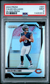 Caleb Williams 2024 Panini Prizm Silver #301 PSA 9